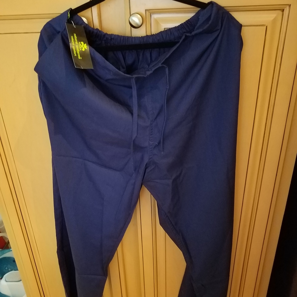 Natural Uniforms Women's True Navy Size L Scrub Pants